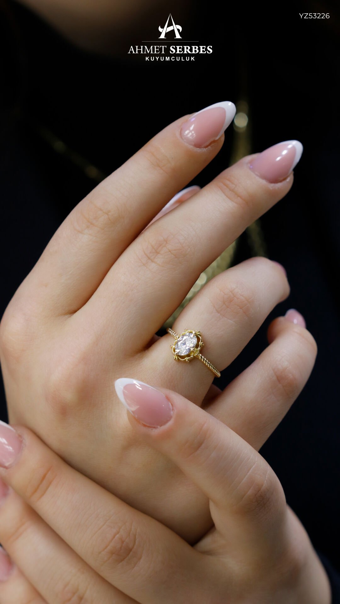 Oval Vintage Yüzük