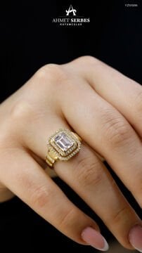 Altın Baget Yüzük