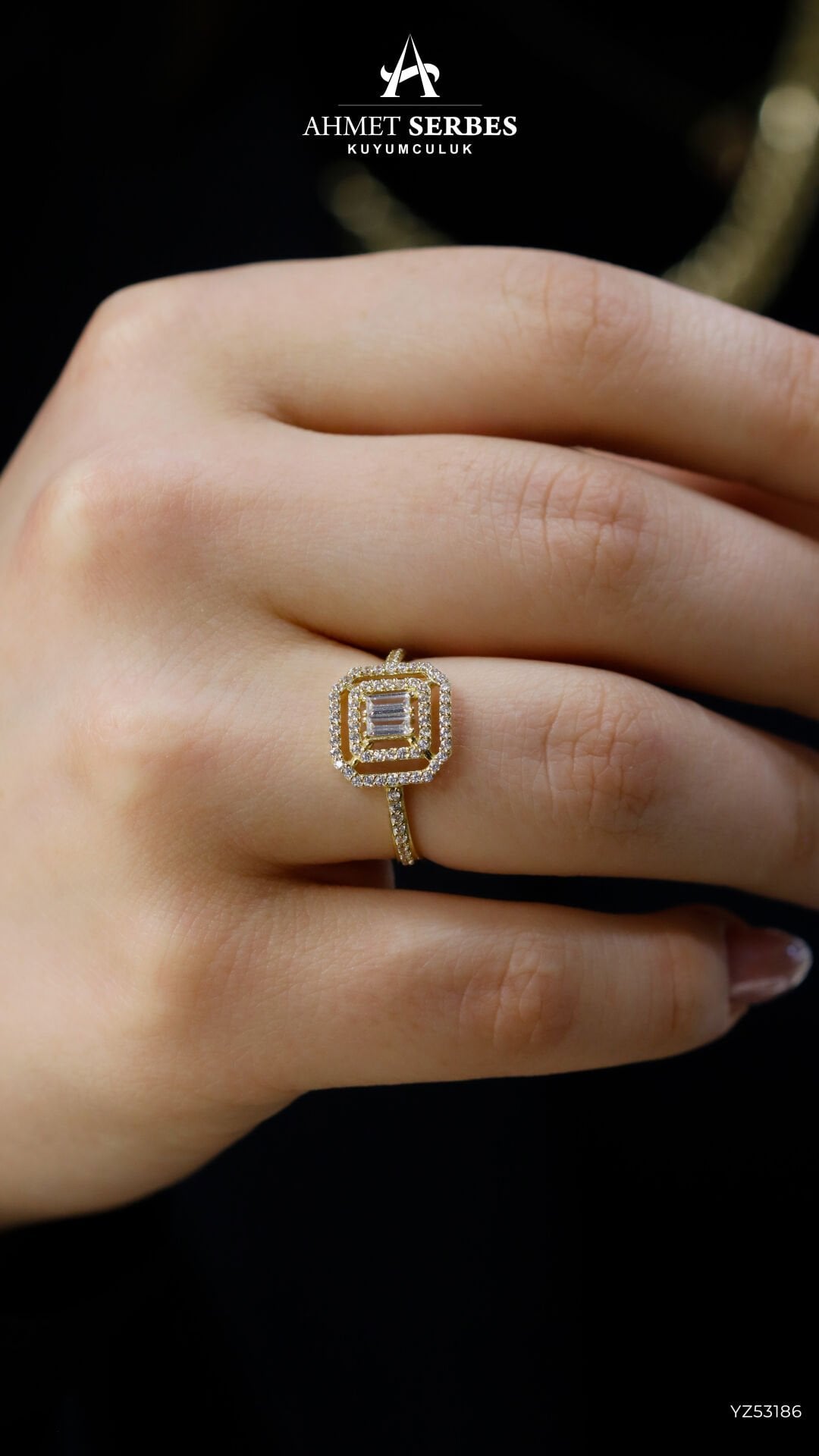 Altın Baget Yüzük