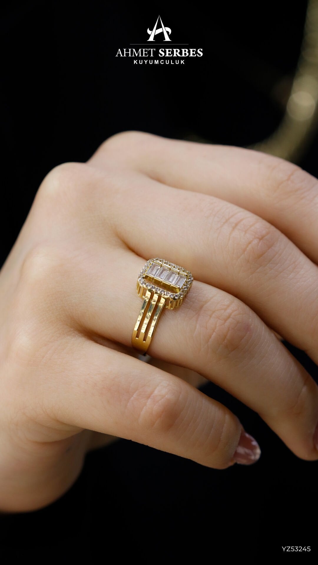 Altın Baget Yüzük