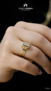 Altın Baget Yüzük