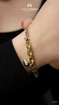 Kalpli Altın Bileklik