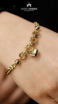 Kalpli Altın Bileklik