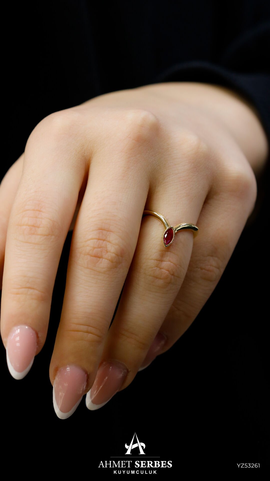 Cetaş Eterna Taşlı Yüzük