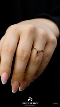 Cetaş Eterna Taşlı Yüzük