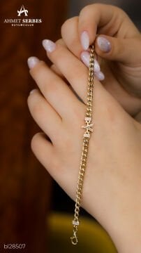 Y Harf Altın Bileklik