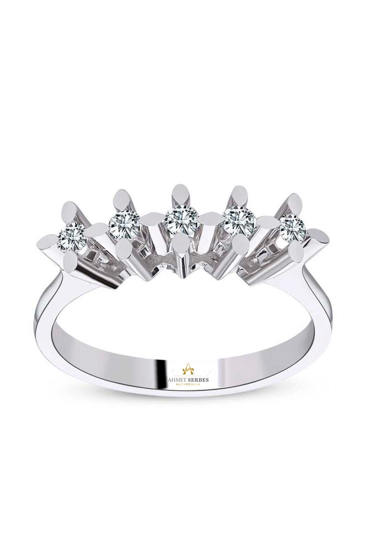 0.20 Karat Beştaş Yüzük