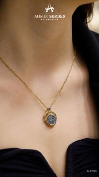 Cetaş Gold Luck Altın Kolye
