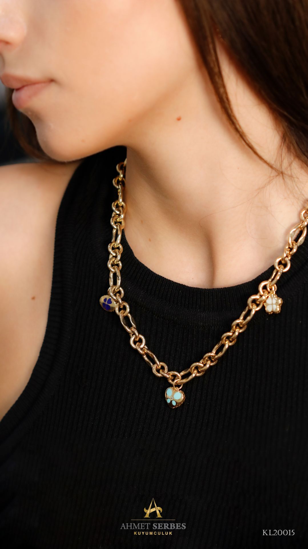 Cetaş Eterna Altın Kolye