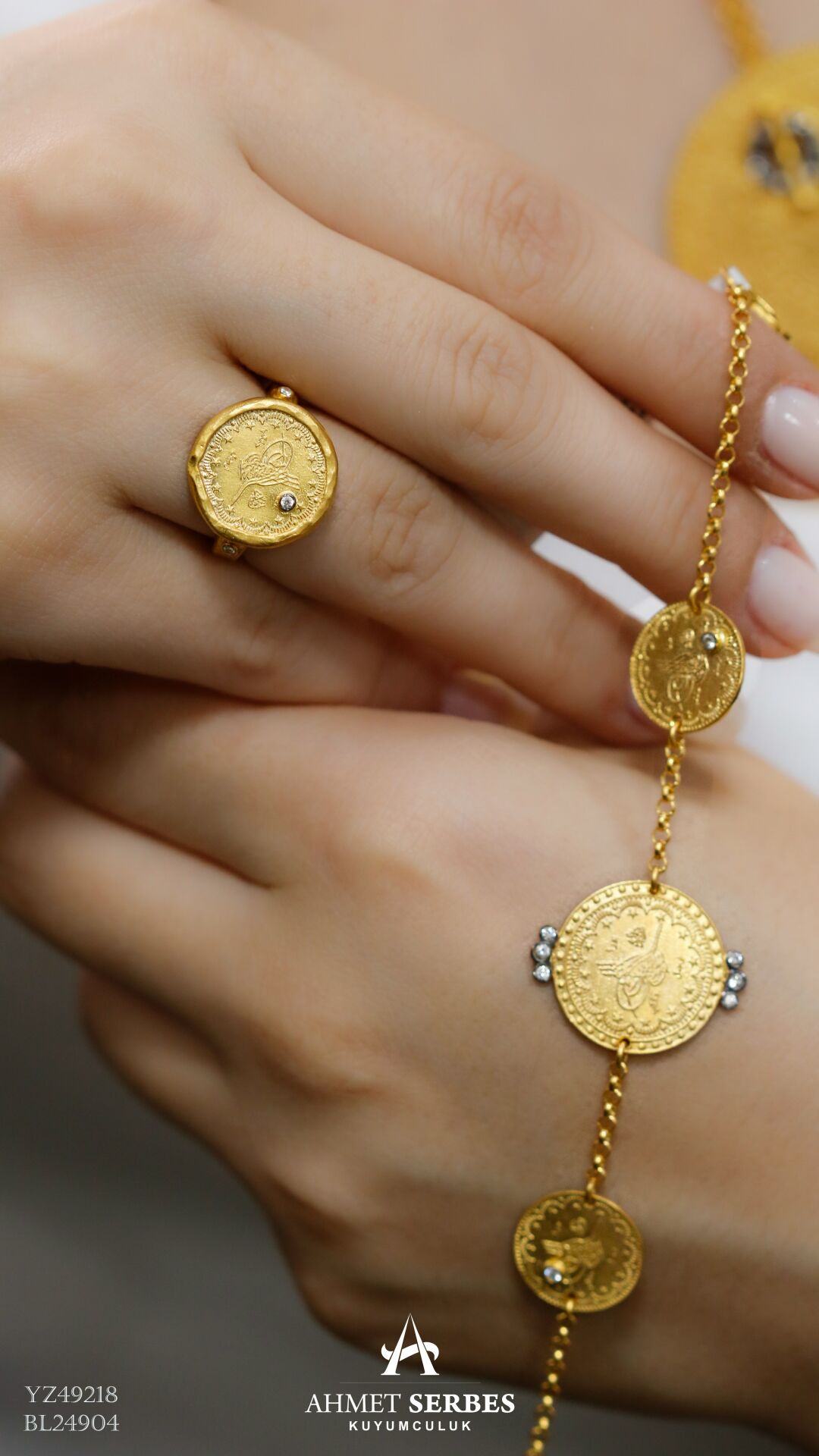 Tuğralı Otantik Yüzük