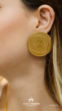 Tuğralı Otantik Küpe