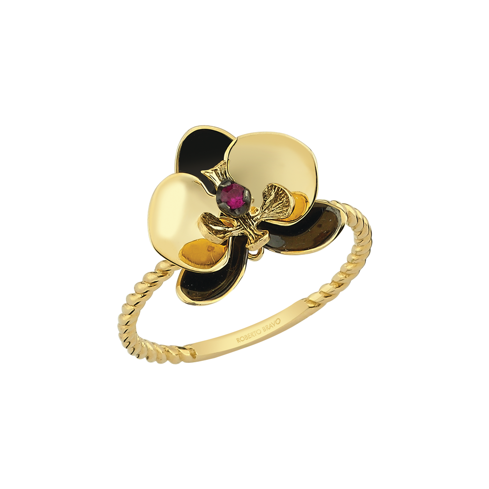 Black Orchid Yüzük