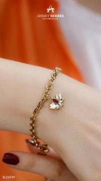 Cetaş Lotus Altın Bileklik