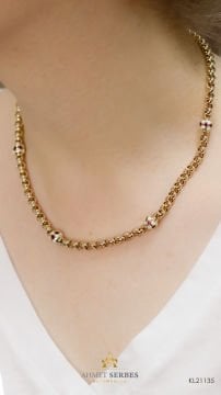 Cetaş Mineli Eterna Kolye