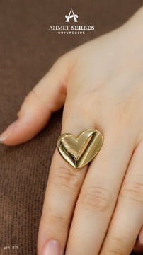 Cetaş Eterna Kalp Yüzük