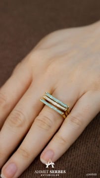 Cetaş Mineli Yüzük