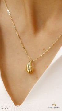 Damla Altın Kolye