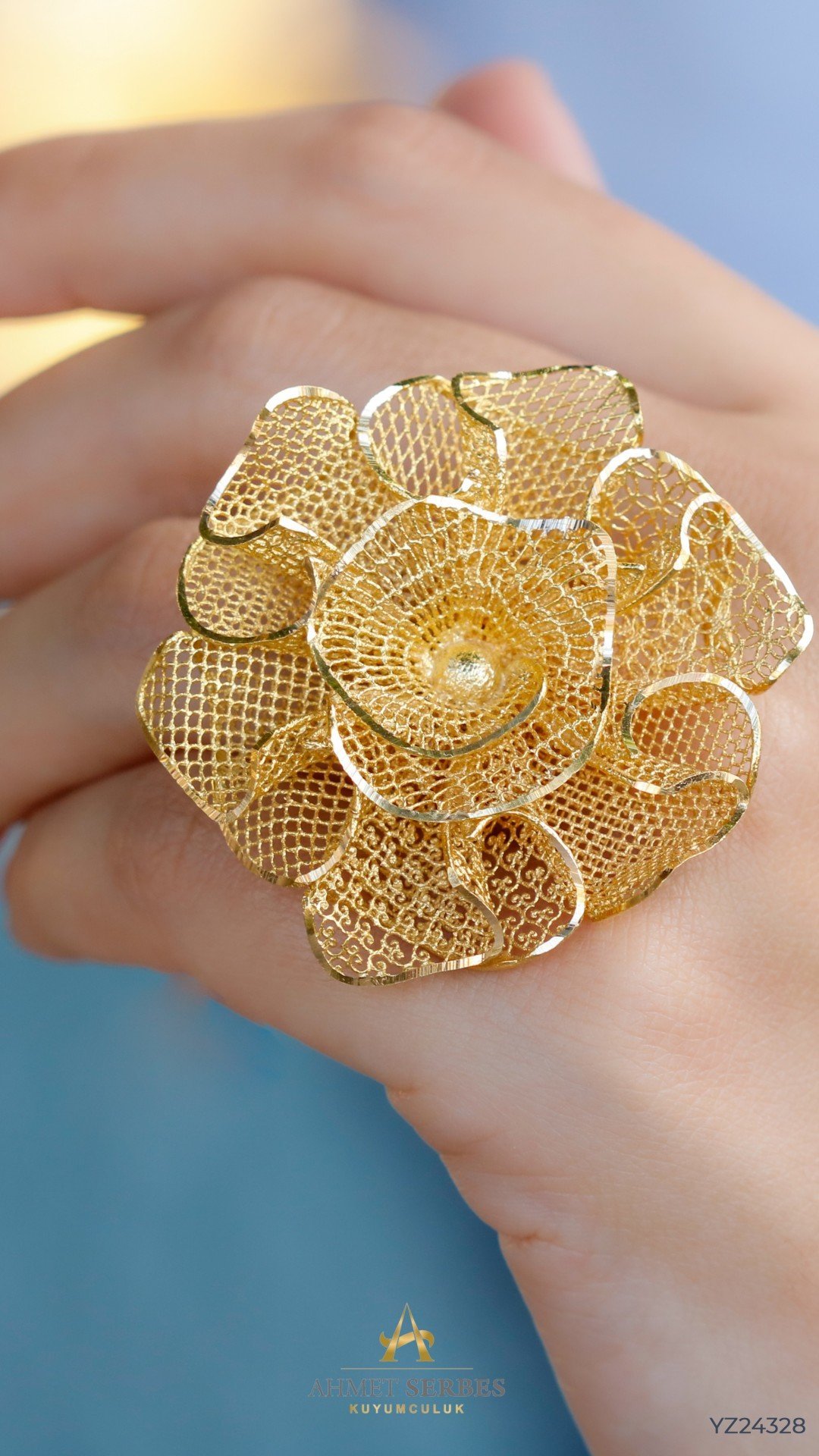22 Ayar Altın Yüzük