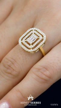 Baget Altın Yüzük