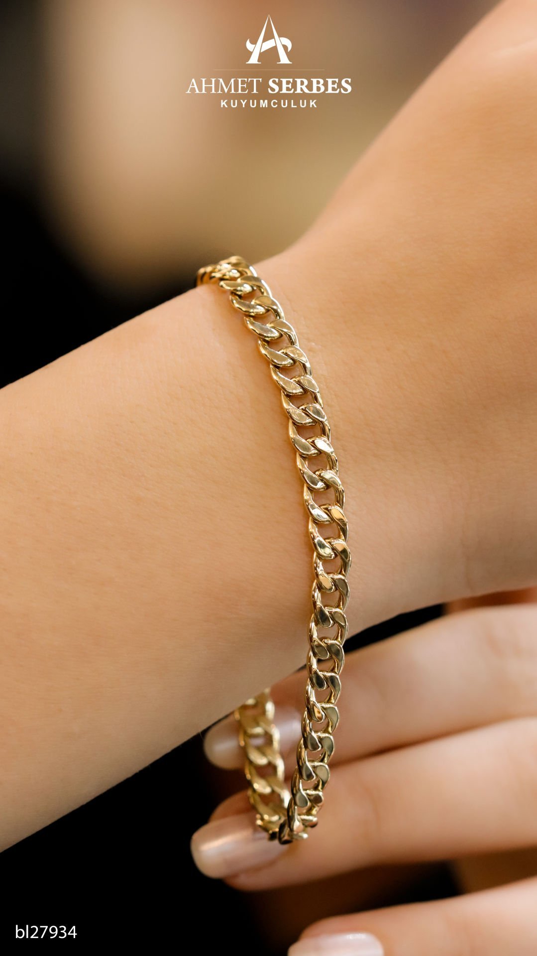 Altın Gurmet Bileklik