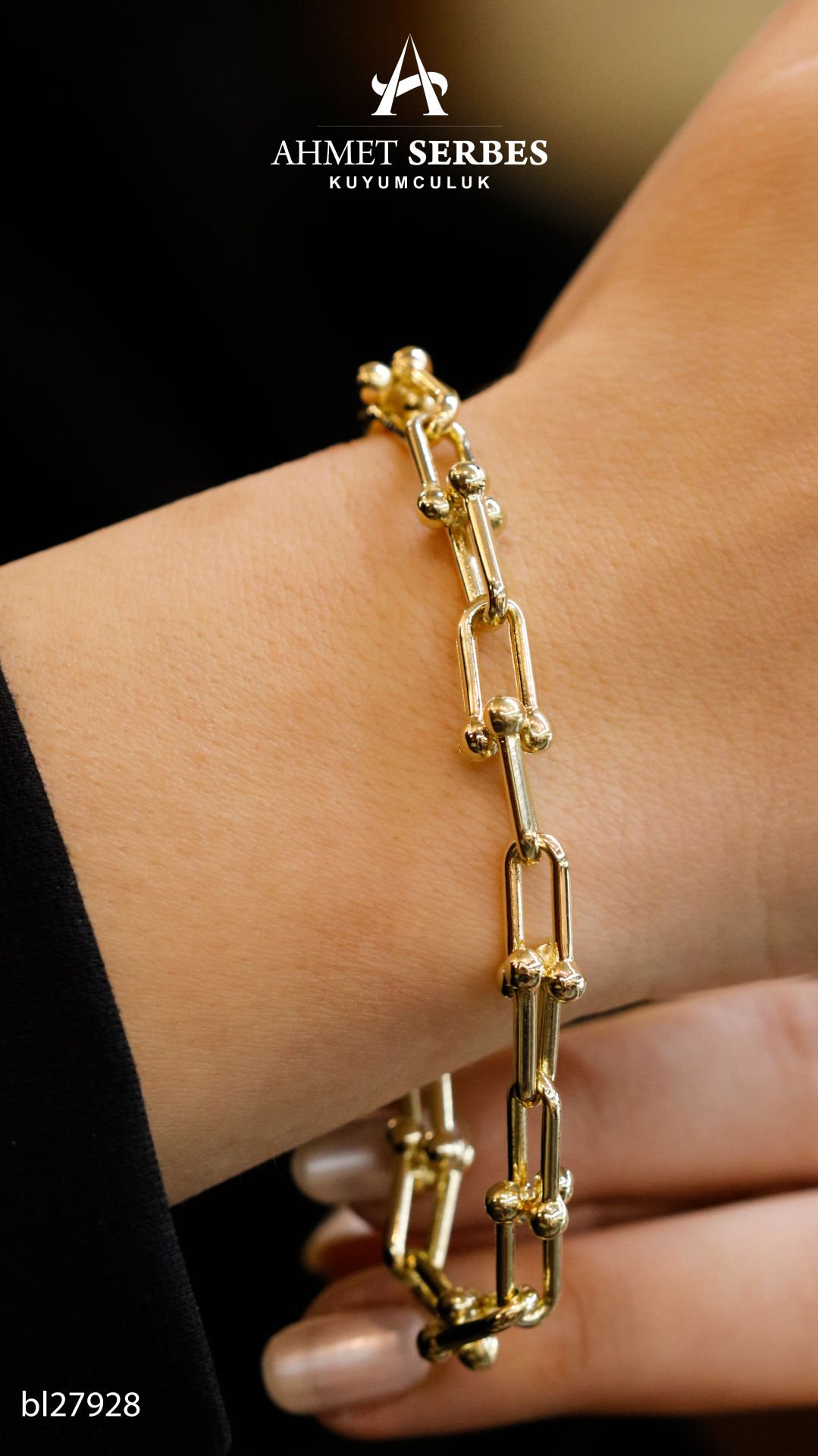 Tiff Model Altın Bileklik