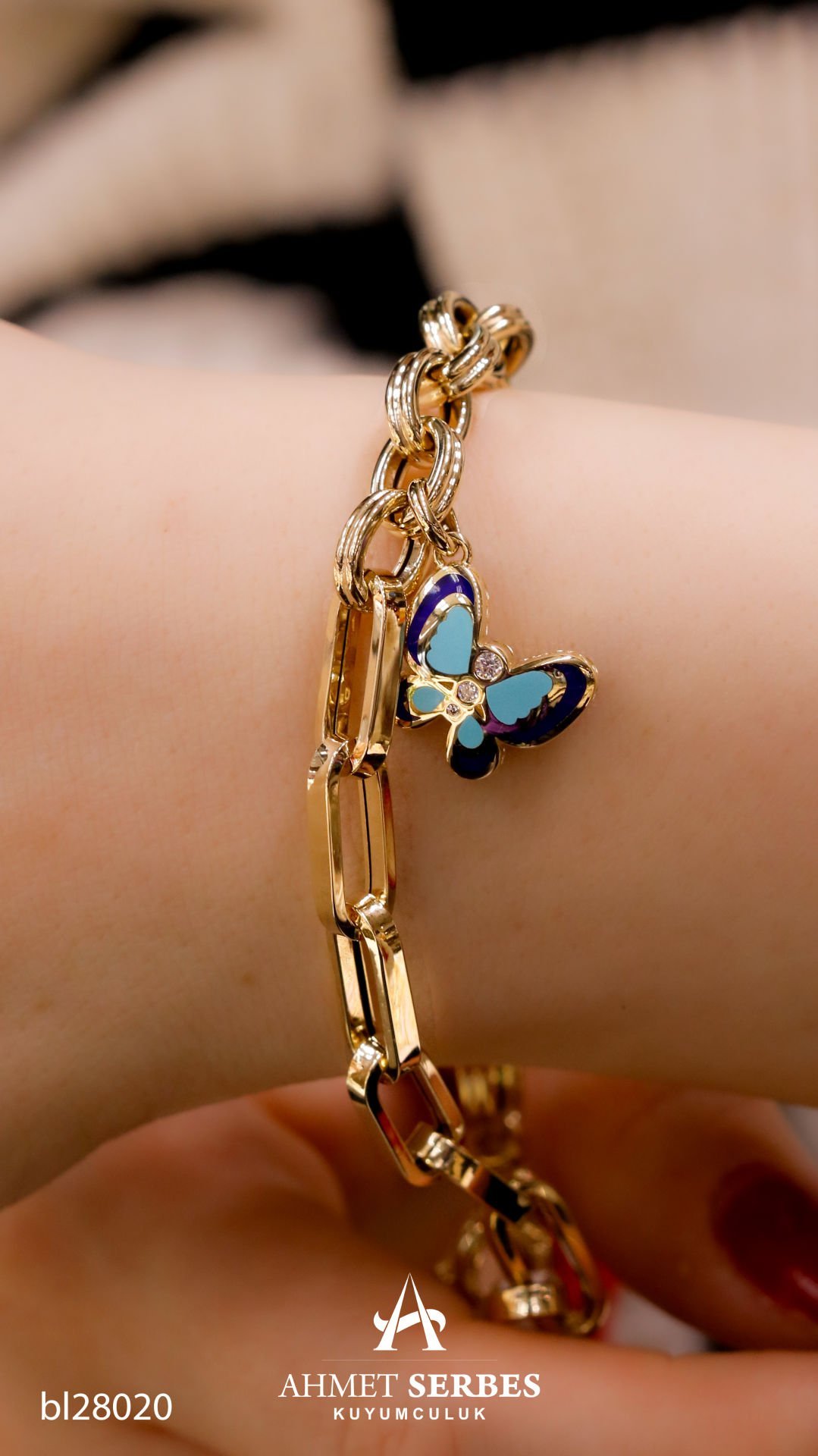 Cetaş Eterna Kelebek Bileklik