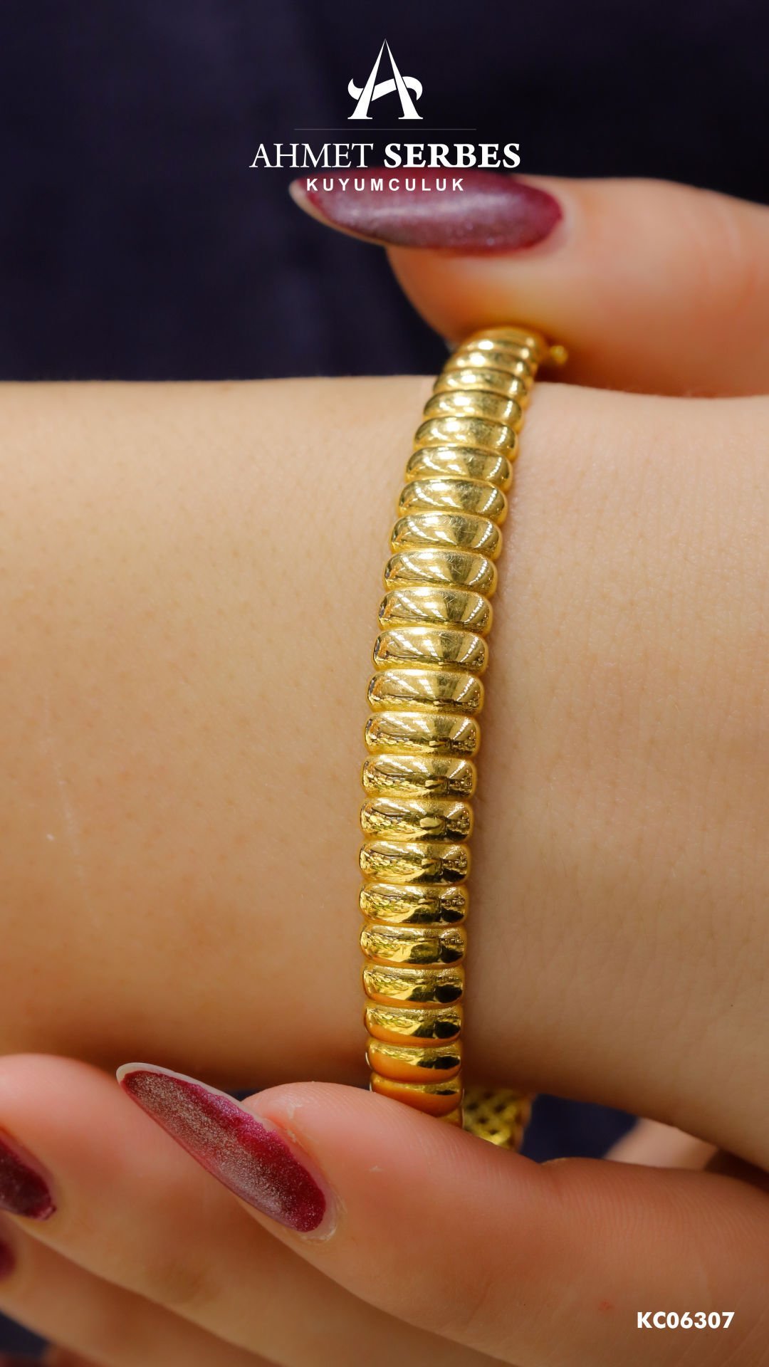 22 Ayar Altın Kelepçe