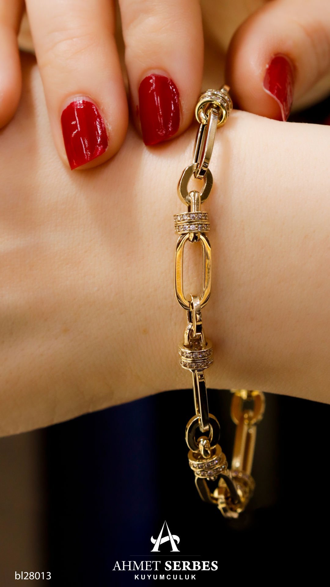 Cetaş Eterna Taşlı Bileklik