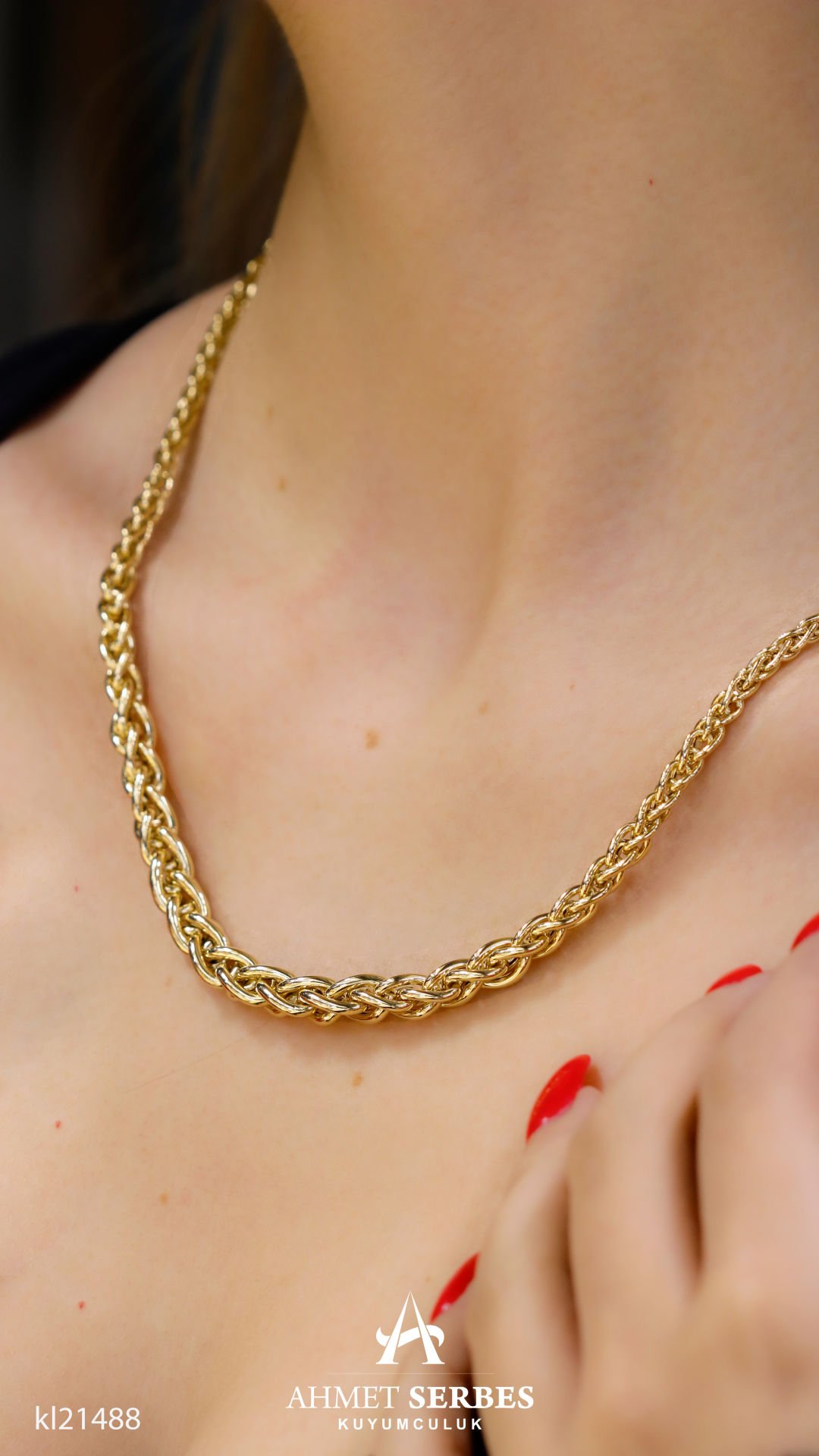 Cetaş Eterna Örgü Kolye