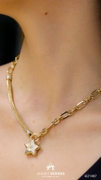 Cetaş Eterna Yıldız Kolye