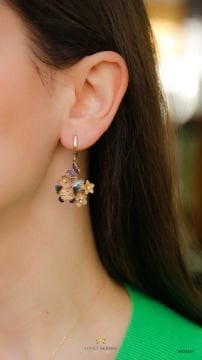 Roberto Bravo Çiçek Küpe