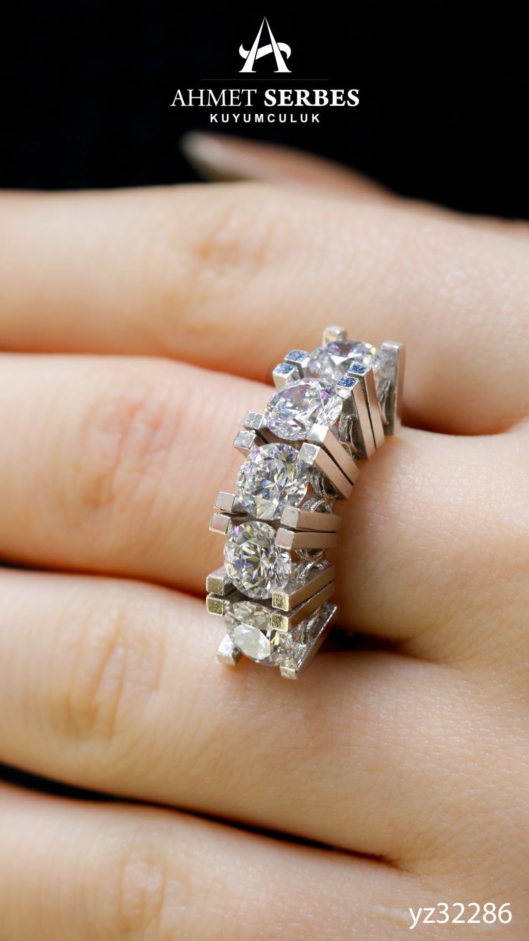 Altın Beştaş Yüzük