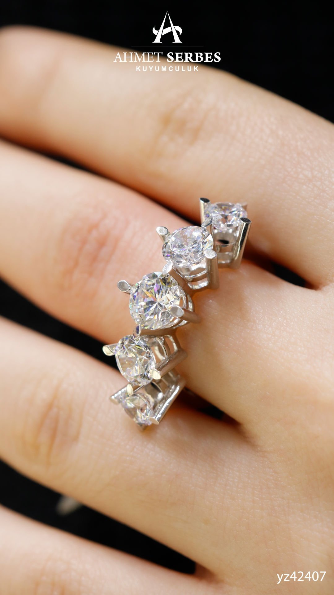 Altın Beştaş Yüzük