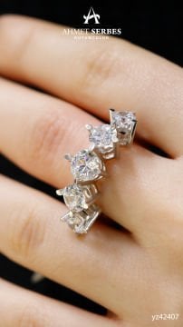 Altın Beştaş Yüzük