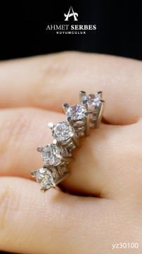 Altın Beştaş Yüzük