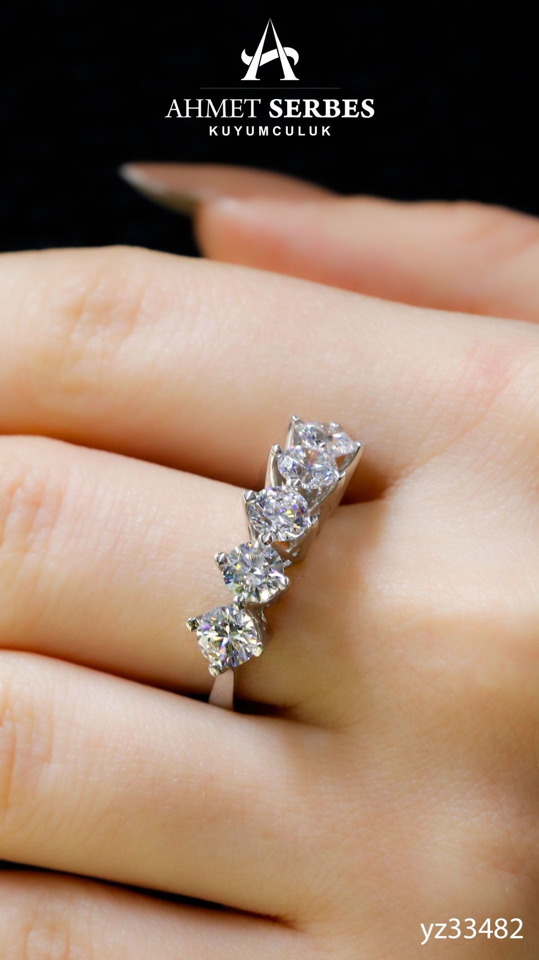 Altın Beştaş Yüzük