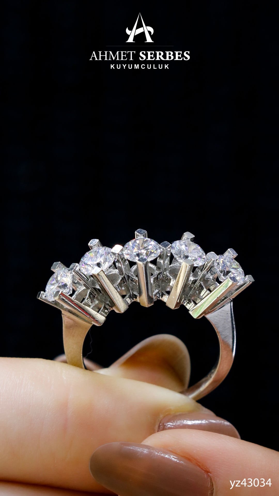 Altın Beştaş Yüzük