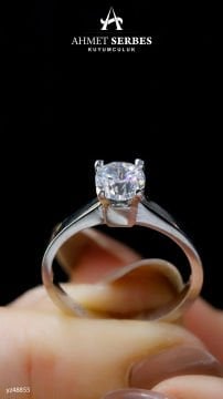 Altın Tektaş Yüzük