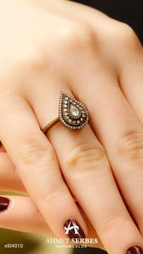 Damla Model Elmas Yüzük