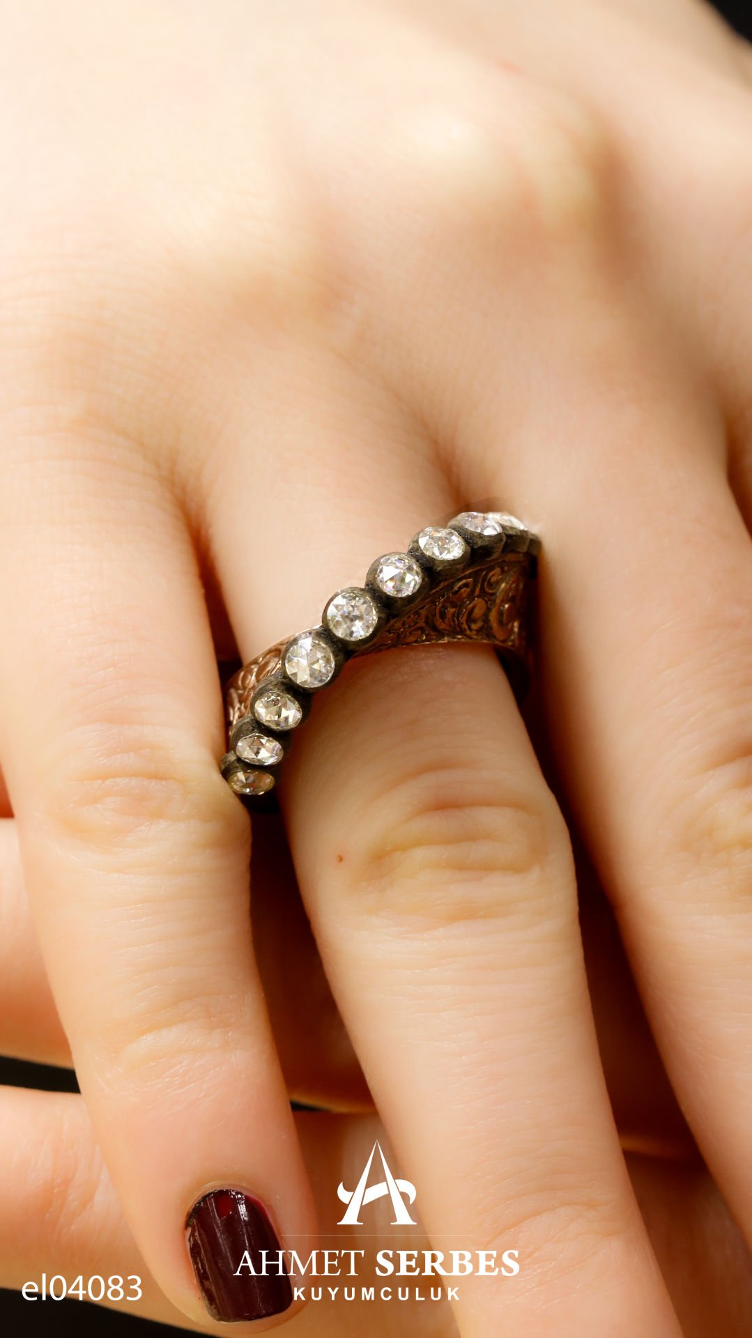 Sırataşlı Elmas Yüzük