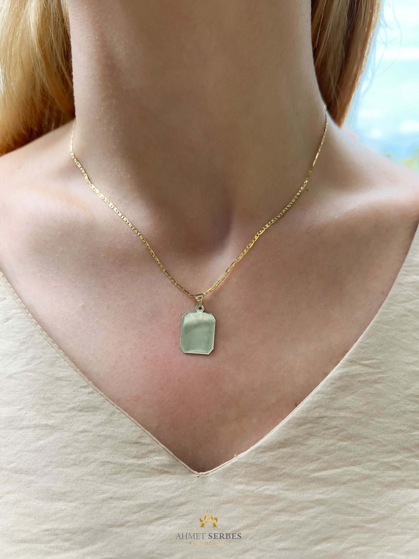 Kişiye Özel Plaka Kolye