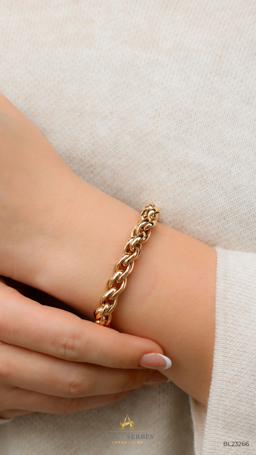 Cetaş İçiçe Halkalı Bileklik