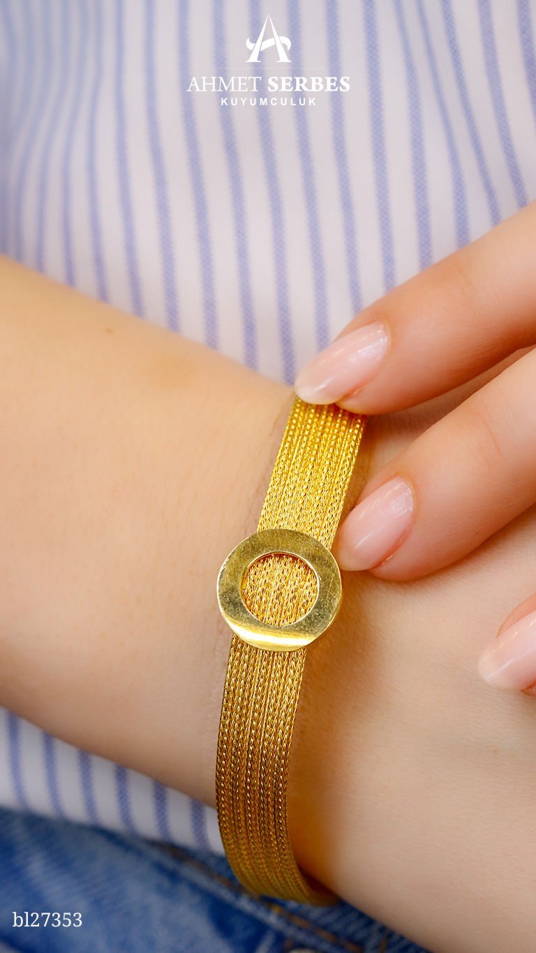 Tokalı Hasır Bileklik