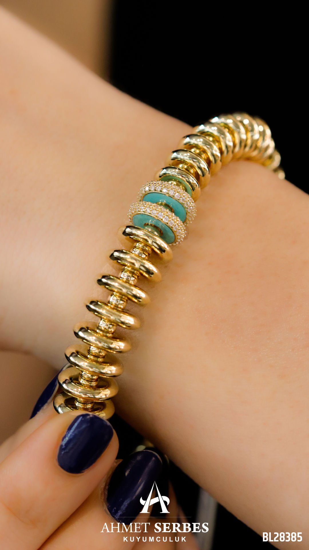 Cetaş Mineli Esnek Bileklik