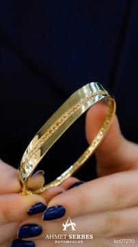 Cetaş Taşlı Eterna Kelepçe