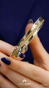 Cetaş Taşlı Eterna Kelepçe