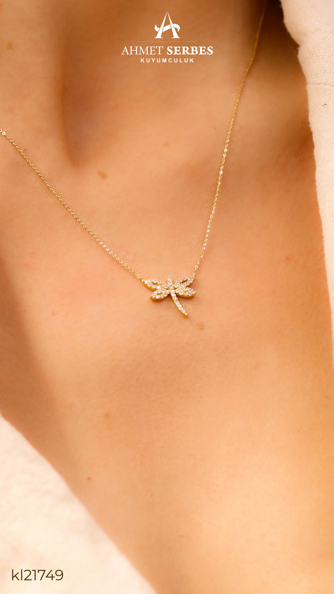 Taşlı Yusufçuk Altın Kplye