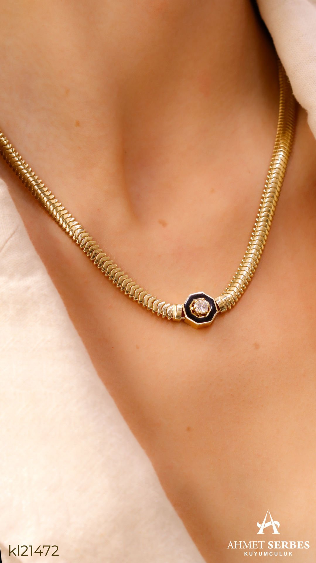 Serenay Altın Kolye