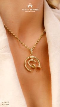 Çivi Altın Kolye