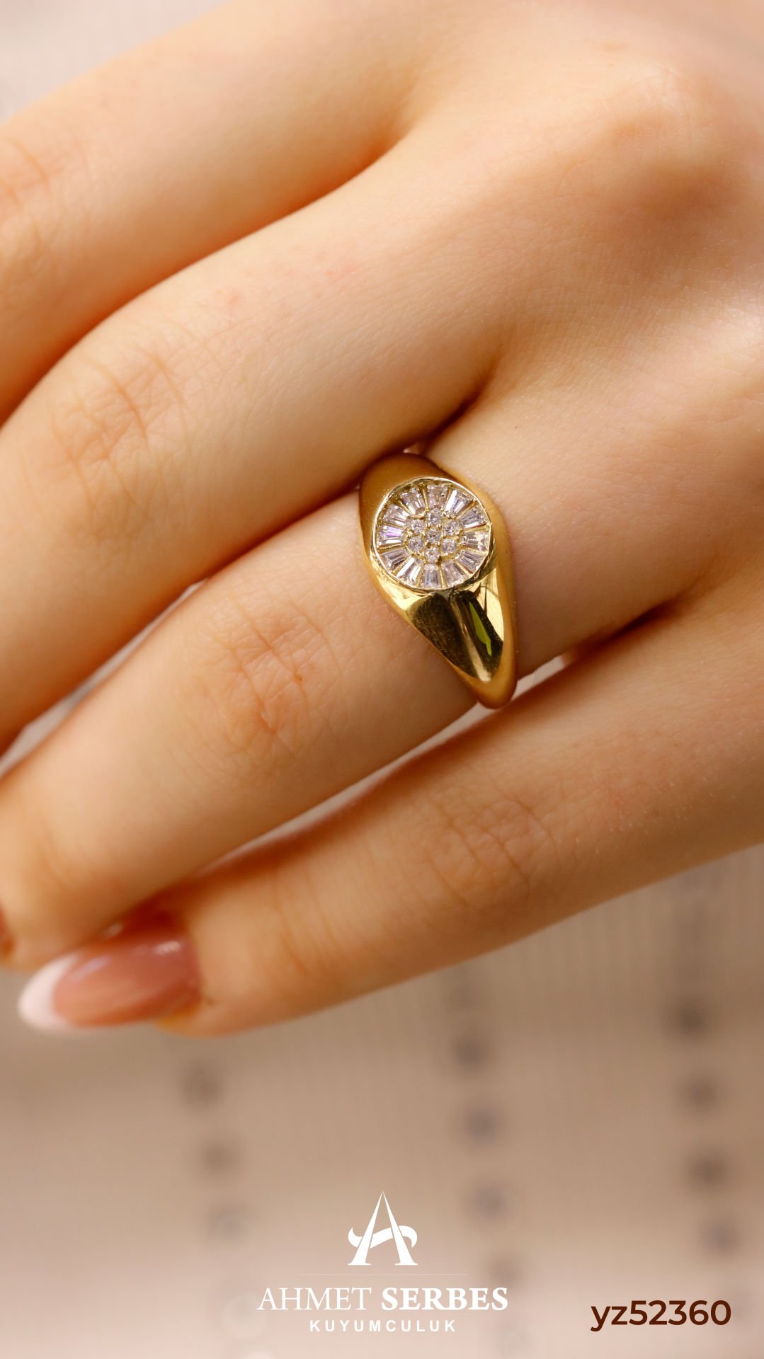 Yuvarlak Baget Yüzük
